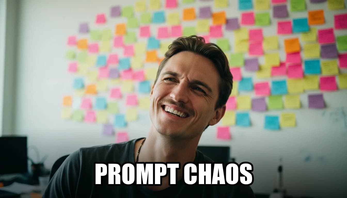 Cover image for the article "The Prompt Chaos Problem: Why AI Fails in Companies Even When Everyone Uses ChatGPT"