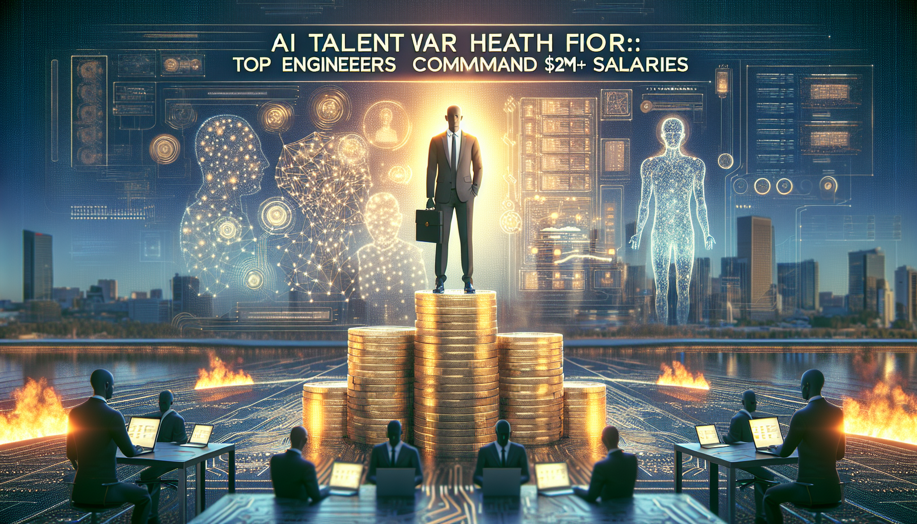 Silo Tech Article Banner - **AI Talent Wars Heat Up: Top Engineers Command $2M+ Salaries**
