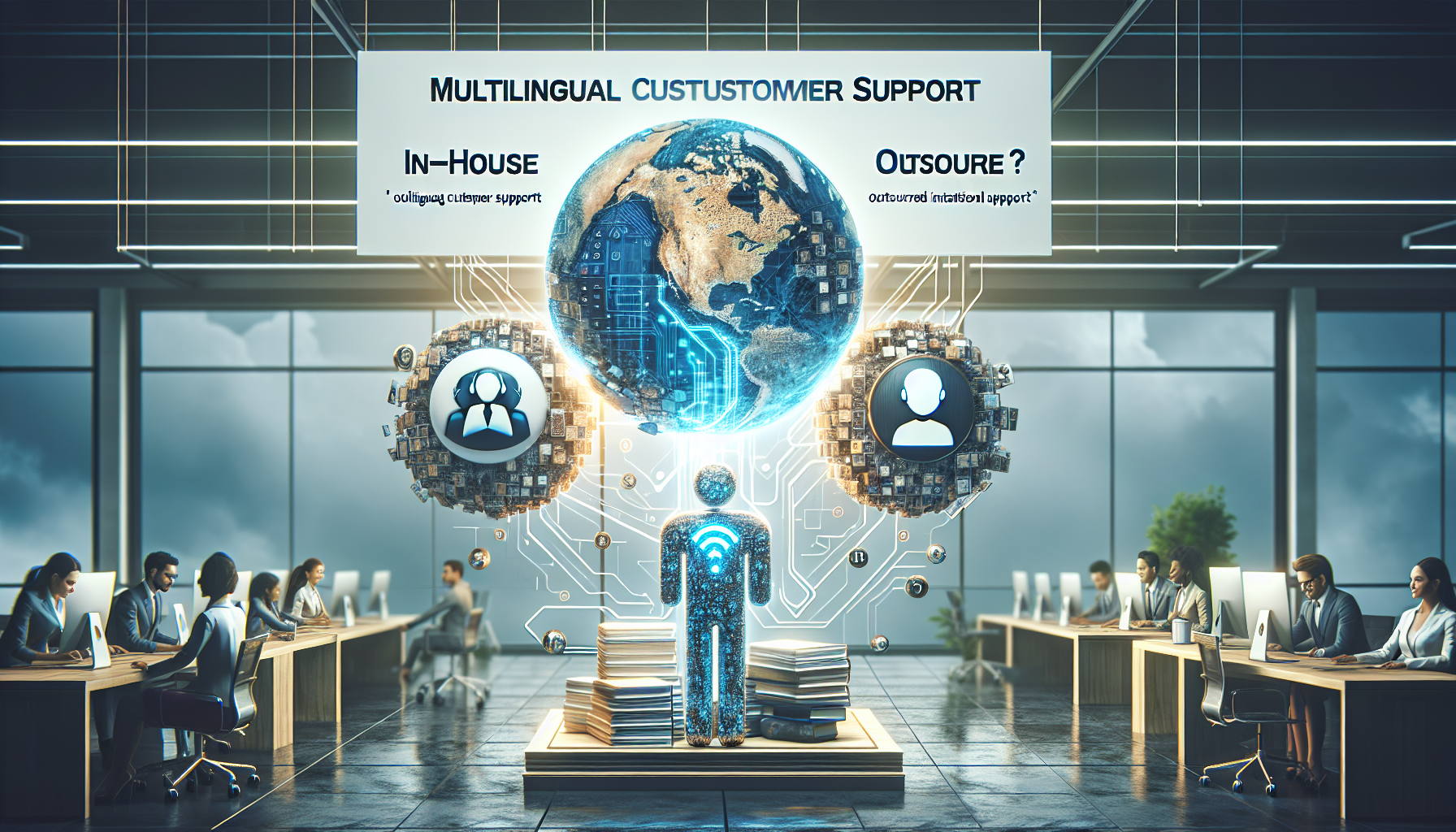 Silo Tech Article Banner - Multilingual Customer Support: In-house, Outsource, Or AI?